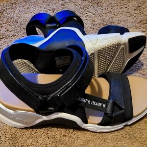 Mark Nason Chunky Velcro Strap Sandals US 10 Women